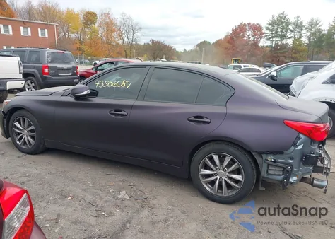 2017 Infiniti Q50 3.0T Premium from USA, damaged, VIN JN1EV7AR2HM837448